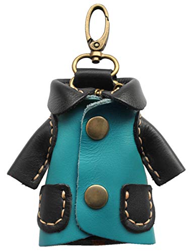 [デイズアート] キーケース レザー 本革 ジャケットデザイン ツートンカラー ハンドメイド カラビナ 4連キーケースの商品画像（Amazon）