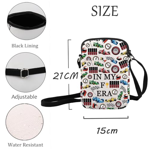 JXGZSO F Lover Gift In My F Era Crossbody Bag F Racing Fan Gift Race Week Gift2