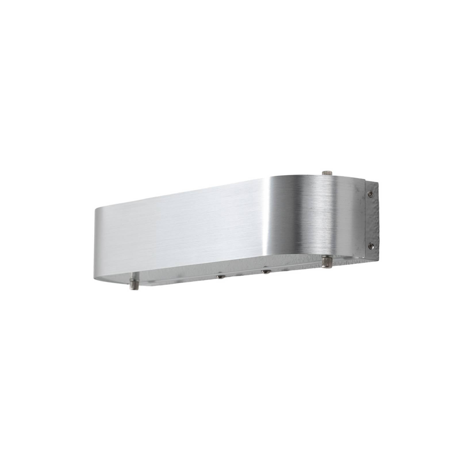 Lindby Wall Light Nika dimmable (Modern) in Silver Made of Metal for e.g. Bedroom (1 Light Source, E14) from wall Lighting lamp