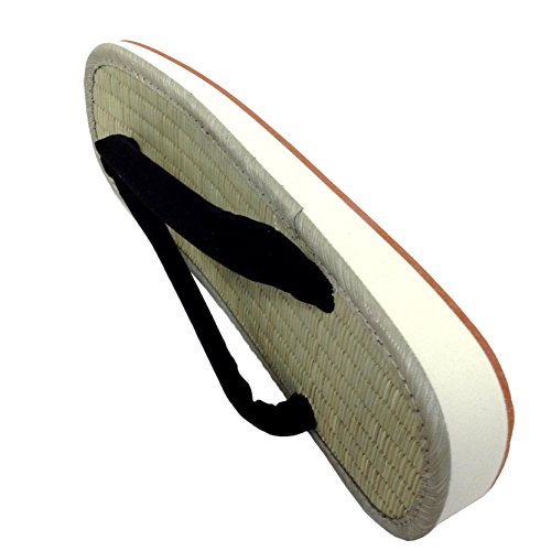 Edoten Japan Zouri Sandals Black Setta Igusa4