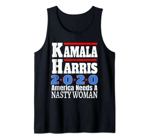 Kamala Harris Desagradable mujer Biden 2020 Elección Partido Demócrata Camiseta sin Mangas