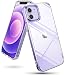 Produktbild Ringke Fusion Handyhülle Kompatibel mit iPhone 12 Mini Hülle Transparent Dünn Weiche Silikon Rahmen mit Band Löcher - Clear