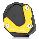 ✔Support de Plaque de Support de Béquille Latérale Aluminium Plaque Agrandir Pad Pour Moto