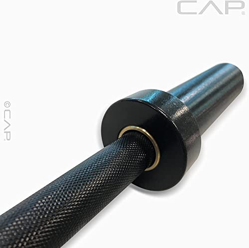 CAP Barbell 2" Solid Olympic Dumbbell Handle, No Collars, Black by CAP Barbell - Image 5