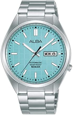 Alba Stainless Steel Men Analog Watches, Dial & Band Color: Blue