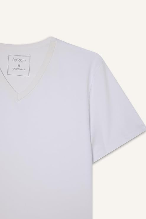 DeFacto Slim Fit Bisiklet Yaka Basic Tişört L4884AZ26SP