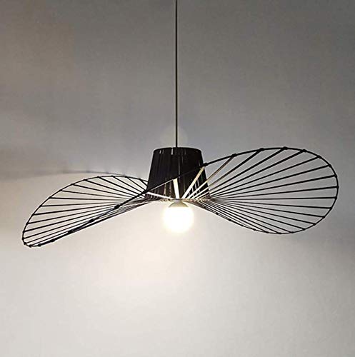 Chandelier de chambre à coucher vintage en tissu ajustable