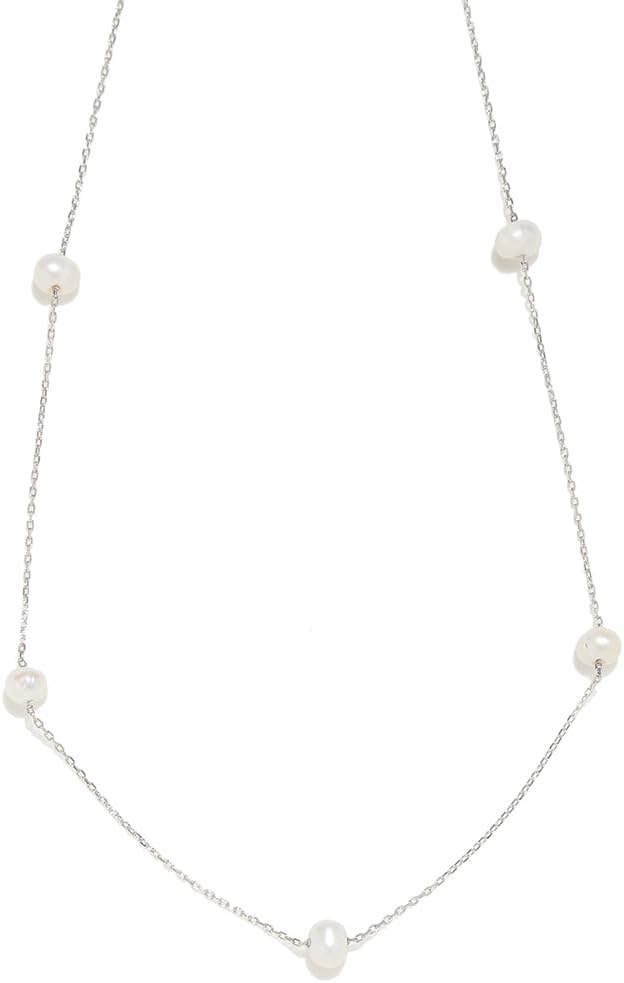 [セルフォード] 淡水パールネックレス CWGA255511SLVF