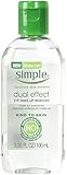 Simple Kind To Skin Eye Makeup Remover, Dual Effect, 3.38 Ounce