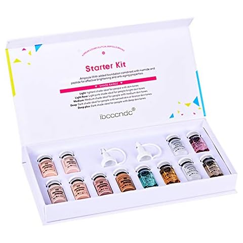 Allbestaye Foundation Liquid for Microneedling System Semi Permanent Base Concealer Waterproof Glow Makeup Set Cover