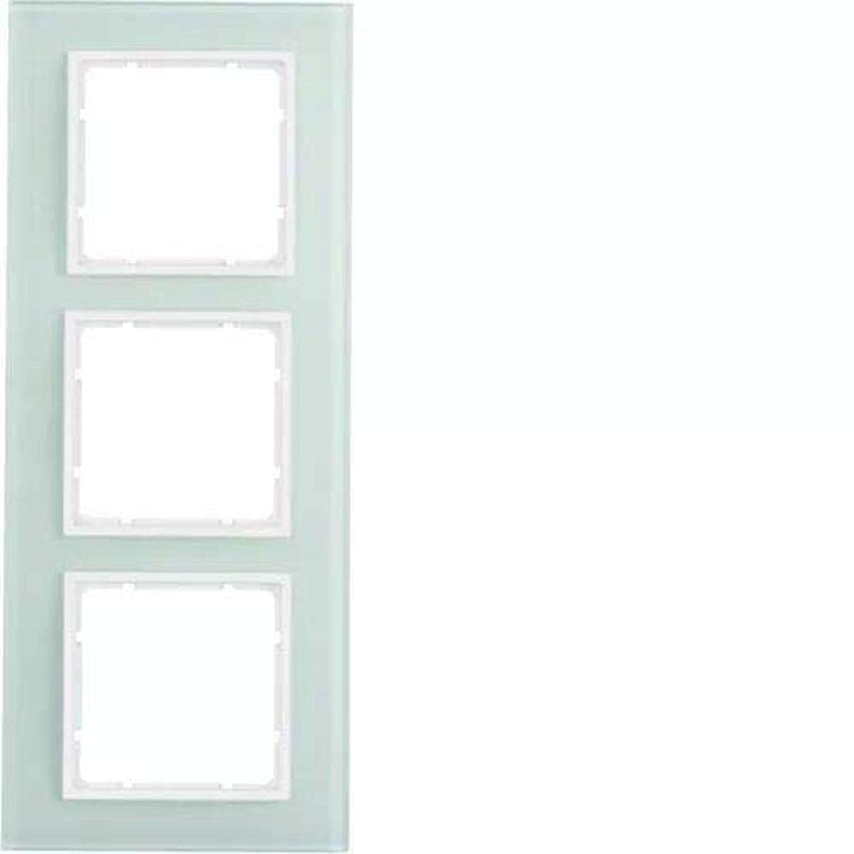 BERKER 10136909 Rahmen 3F Polws Glas