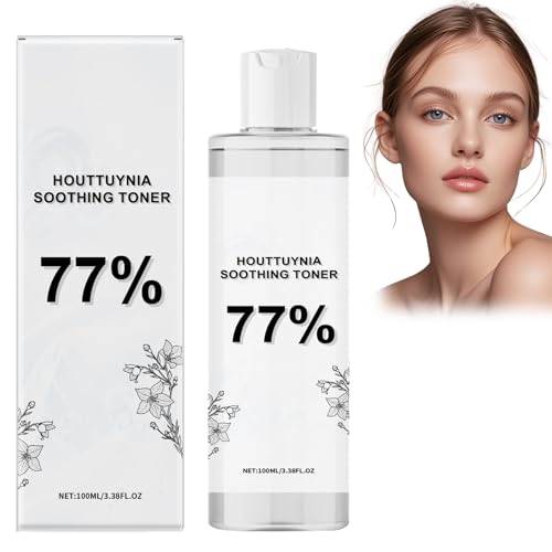 Soothing Toner, 100 ml, tonique apaisant pour la peau, essence rafraîchissante, essence hydratante et apaisante, tonique quotidien pour le visage pour un teint uniforme, hydratation pour les peaux