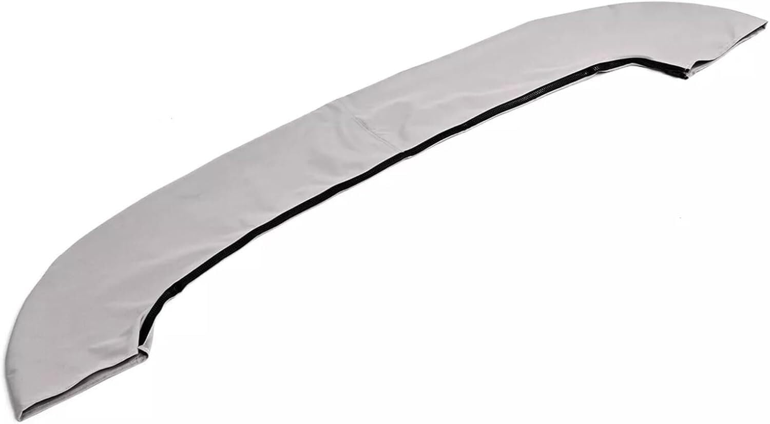 Housse pour bimini 600D imperméable coffre de toit 4 arceaux gris large 67-72W
