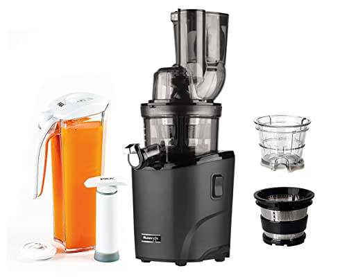 Kuvings - Extracteur de jus REVO830 + kit sorbet & smoothie + kit de conservation de jus sous vide - Noir