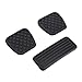 Brake Clutch Throttle Pedal Cover Pads Plastic Kit Replacement for CL Integra TL TSX 1990-2011 Car Foot Accelerator Gas Brake Pedal