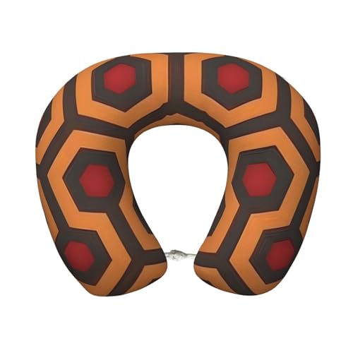 Bjyccar Shining Overlook Memory Foam Travel Pillow. U-Shaped Pillow for Travel and Home - Ergonomic Neck Support with Premium Memory Foam.