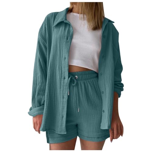 Chándal de mujer con shorts holgados para un look diario cómodo