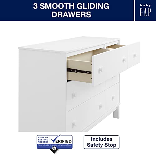 Babygap Legacy 6 Drawer Dresser - Greenguard Gold Certified, Bianca White #TOP4