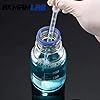 250ml Round Media Storage Bottles with GL45 Screw Cap Borosilicate Glass Maximum temperature 249.8F Pack of 3