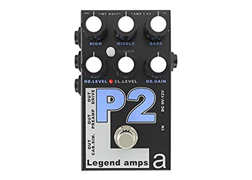 Amt Legend Amps Guitar Preamp (Pv-5150 Emulates 2) Guitar Effects Pedal #TOP1