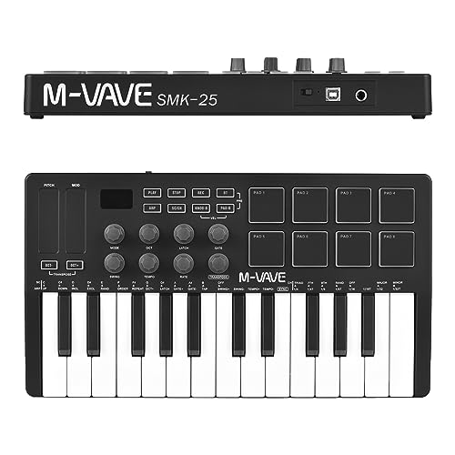 ノーブランド品 25キーMIDIコントロールキーボード の商品画像 4