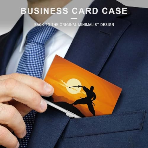 Porte-cartes de visite karaté accessoire de bureau