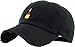 KBSV-047 BLK Henny Bottle Vintage Distressed Dad Hat Baseball Cap Polo Style Adjustable