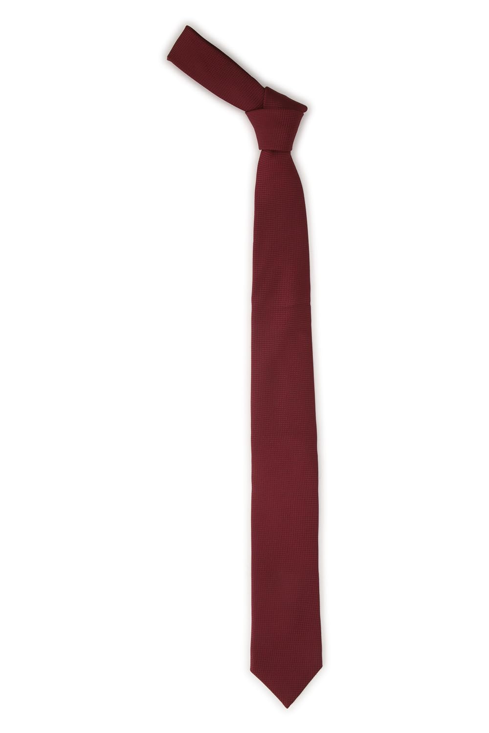louis philippe Men Maroon Embroidered Tie-picture-24