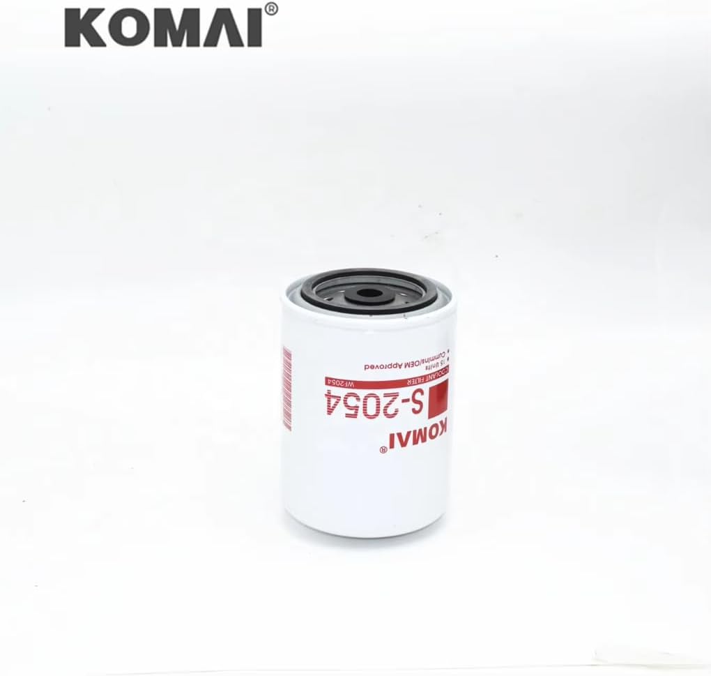 Coolant Filter Compatible with Komatsu 258264 AR87112 AR89379 600-411-11601 26550001 WF2054