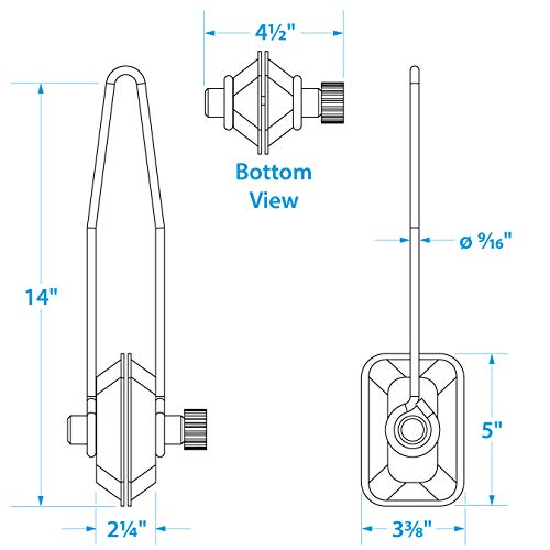 Seachoice 50 - 18321 paraorecchie rettangolari