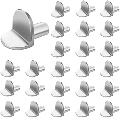 40 Stück Regalbodenträger L-Förmig 5mm - Stabile Halterungen Für Schränke Und Regale