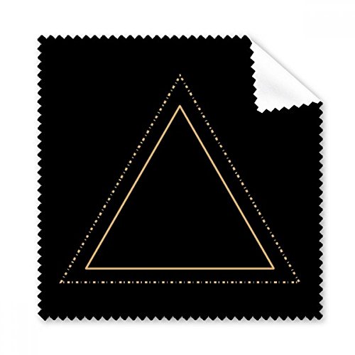 Cadeau Téléphone Écran Nettoyant Chiffon Lunettes Motif Triangle Géométrie 5pcs DIYthinker