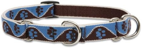 LupinePet Originals 3/4" Muddy Paws 14-20" Martingale Collar for Medium and Larger Dogs