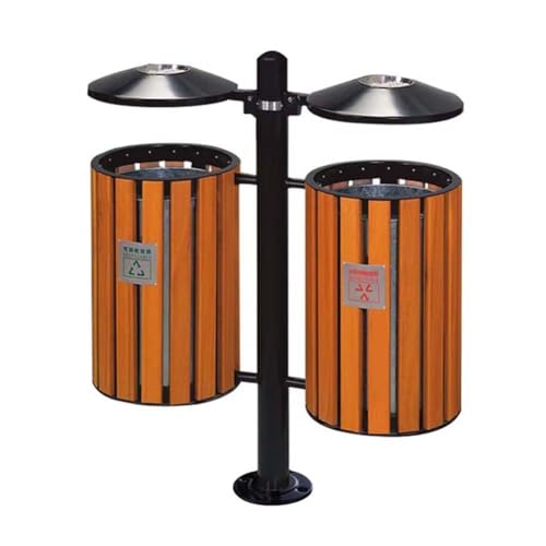 Caneca de basura exterior Etlegor de 102 cm
