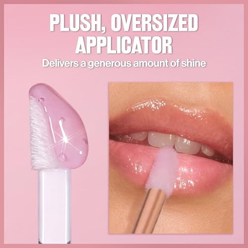 REVLON Super Lustrous Glimmer Lip Oil, 003 Glow Mama, 0.13 fl oz | Moisturizing tinted lip oil with plant-based squalane. Shiny finish. Visibly smooths & plumps lips. - image 6