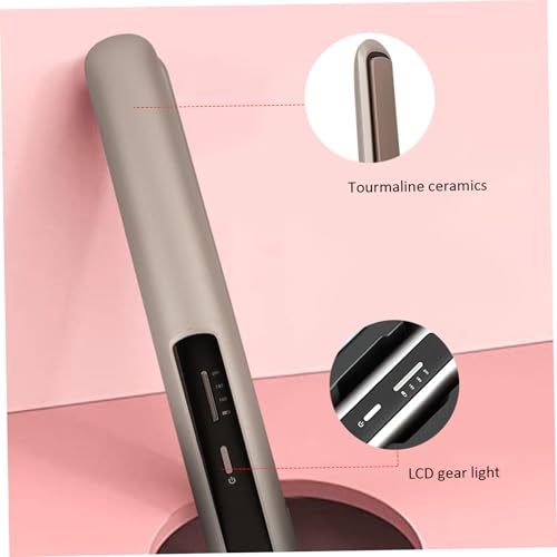 Plancha de cabello inalámbrica con rizador portátil miniatura 7