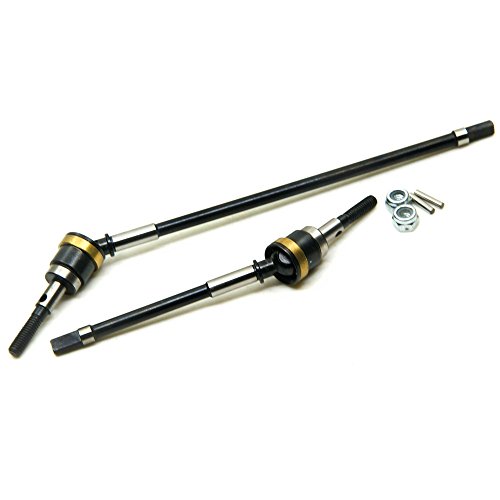 Heavy Duty Steel Front CVD Drive Shaft Set for 1/10 Axial Wraith 90018 RC Truck