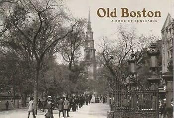 Card Book Old Boston: A Book of Postcards Book
