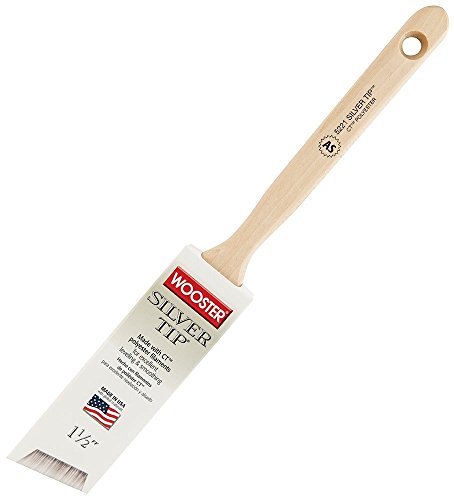 Wooster Brush 5221-1-1/2 Silver Tip Angle Sash Paintbrush, Pack of 6 by Wooster - Used condition - Image 2