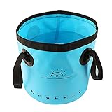 reciclar aceite de cocina para combustible El cubo de agua plegable se fabrica en una sola pieza, hecha de CLORURO DE POLIVINILO Material que es impermeable y también garantiza la súper durabilidad del producto.