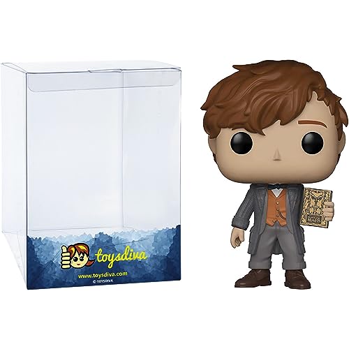 Newt Scamande R (Chase): P O P ! Vinyl Figurine Bundle With 1 Compatible Graphic Protector (014-32751 - B/A)