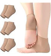 FRXAEZTG 3 Pairs Moisturising Socks, Gel Heel Socks Silicone Moisturising So...