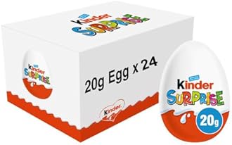 Kinder Surprise Milk Chocolate Egg With Toy 24 X 20G