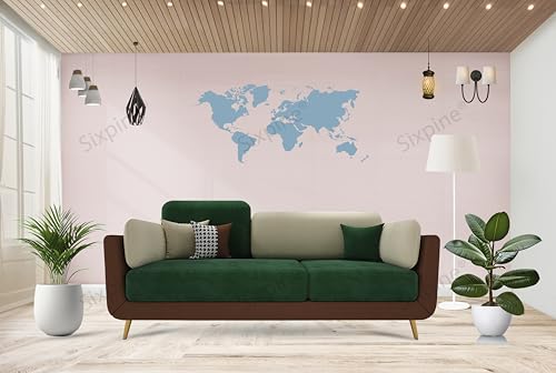 Image of Sixpine Luxury Dual Color Upholstery Sofa in Premium Velvet | Solid Wood Structure | Sturdy Golden Legs | High Density Foam | Extra Comfort for Modern Living Room (Green & Beige, 3 Seater)
