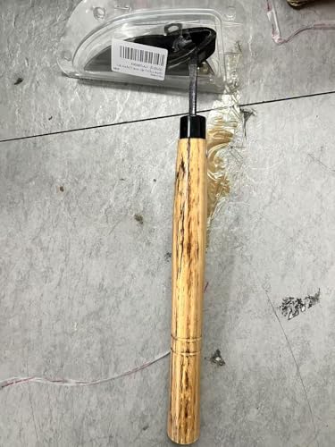 Elegital Kana Hoe 217 Japanese Garden Tool - Hand Hoe/Sickle is Perfect for Weeding and Cultivating. The Blade Edge is Very Sharp.Right-Handed - Thumbnail 2