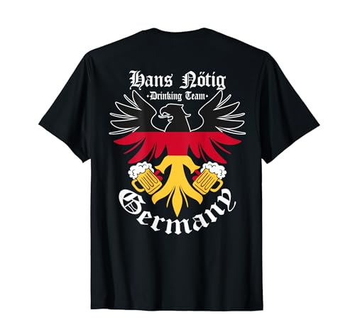 Maglia Sauf Germania Drinking Team, Hans Nötig Maglietta