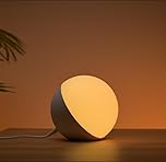Hifree Smart Table Lamp, Dimmable Desk Lamp with App/Voice Control, LED RGB Color Changing Touch Lamp, Night Lamp for Bedroom Compatible with Alexa and Google Home No Battery Included