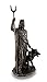 Zeckos Greek God of The Underworld Hades Bronze Finished Statue