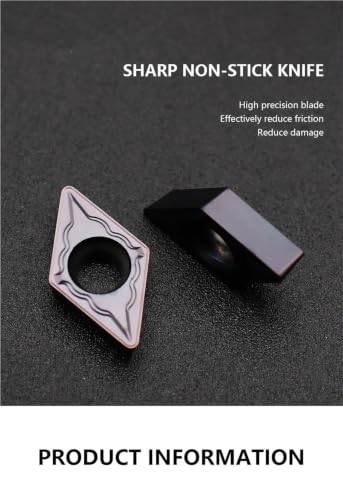 Insertos de carburo indexables DCMT11T308 para un acabado óptimo en torno CNC 7