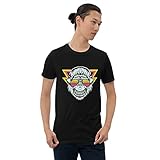 Retro Gorilla 80S Trend Cotton T-Shirt Black M